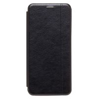 Чехол для Xiaomi Poco M7 (25062PC34G) флип боковой кожзам №3 <черный> ― Оптовый PromiseMobile