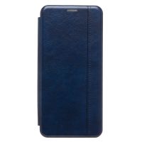 Чехол для Xiaomi Poco M7 (25062PC34G) флип боковой кожзам №3 <синий> ― Оптовый PromiseMobile