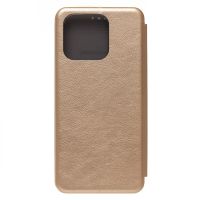 Чехол для Xiaomi Poco C55 (22127PC95I), Redmi 12C (22120RN86G) флип боковой кожзам №3 <золотой> ― Оптовый PromiseMobile