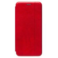 Чехол для Xiaomi Poco C55 (22127PC95I), Redmi 12C (22120RN86G) флип боковой кожзам №3 <красный> ― Оптовый PromiseMobile