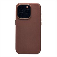 Чехол для Apple iPhone 15 Pro силиконовый FineW MagSafe <коричневый> ― Оптовый PromiseMobile