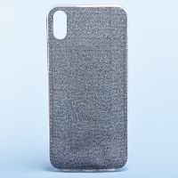 Чехол для Apple iPhone XR силиконовый Glamour <черный> ― Оптовый PromiseMobile