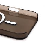 Чехол для Apple iPhone 16 Pro Max пластиковый MagSafe №4 <черный> (премиум)