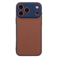 Чехол для Apple iPhone 17 Pro Max пластиковый с окантовкой <синий> ― Оптовый PromiseMobile