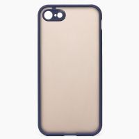 Чехол для Apple iPhone 7, 8, SE 2020, SE 2022 пластиковый с окантовкой <темно-синий> ― Оптовый PromiseMobile