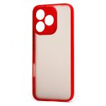 Чехол для Huawei Honor 400 Lite (ABR-NX1) пластиковый с окантовкой <красный>