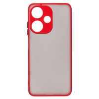 Чехол для Infinix Hot 30i (X669D) пластиковый с окантовкой <красный> ― Оптовый PromiseMobile