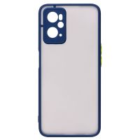 Чехол для Oppo A96 (CPH2333) пластиковый с окантовкой <синий> ― Оптовый PromiseMobile