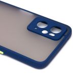 Чехол для Oppo A96 (CPH2333) пластиковый с окантовкой <синий>