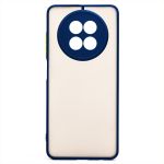 Чехол для Realme 12 5G (RMX3999) пластиковый с окантовкой <темно-синий>