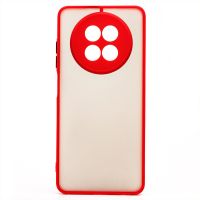 Чехол для Realme 12 5G (RMX3999) пластиковый с окантовкой <красный> ― Оптовый PromiseMobile