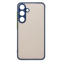 Чехол для Samsung SM-S936B (Galaxy S25 Plus) пластиковый с окантовкой <темно-синий> ― Оптовый PromiseMobile