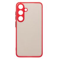 Чехол для Samsung SM-S936B (Galaxy S25 Plus) пластиковый с окантовкой <красный> ― Оптовый PromiseMobile