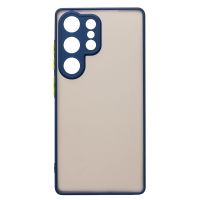 Чехол для Samsung SM-S938B (Galaxy S25 Ultra) пластиковый с окантовкой <темно-синий> ― Оптовый PromiseMobile
