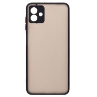 Чехол для Samsung SM-A045F (Galaxy A04) пластиковый с окантовкой <черный> ― Оптовый PromiseMobile