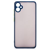 Чехол для Samsung SM-A055F (Galaxy A05) пластиковый с окантовкой <темно-синий> ― Оптовый PromiseMobile