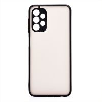 Чехол для Samsung SM-A135F (Galaxy A13) пластиковый с окантовкой <черный> ― Оптовый PromiseMobile