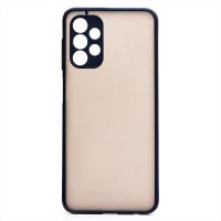 Чехол для Samsung SM-A135F (Galaxy A13) пластиковый с окантовкой <синий> ― Оптовый PromiseMobile