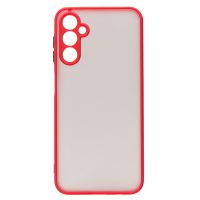 Чехол для Samsung SM-A145F (Galaxy A14), A146B (A14 5G) пластиковый с окантовкой <красный> ― Оптовый PromiseMobile