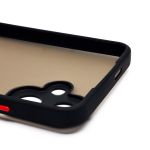 Чехол для Tecno Spark Go 2 (KM4) пластиковый с окантовкой <черный>