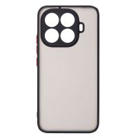 Чехол для Xiaomi 15T Pro (2506BPN68G) пластиковый с окантовкой <черный> ― Оптовый PromiseMobile