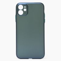 Чехол для Apple iPhone 11 пластиковый матовый <прозрачно-синий> ― Оптовый PromiseMobile
