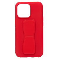 Чехол для Apple iPhone 13 Pro пластиковый с подставкой и магнитом <красный> ― Оптовый PromiseMobile