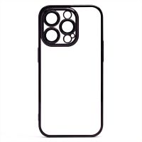 Чехол для Apple iPhone 14 Pro пластиковый с закрытой камерой <черный> ― Оптовый PromiseMobile