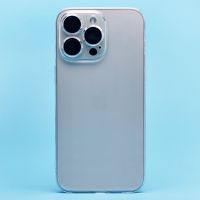 Чехол для Apple iPhone 15 Pro Max пластиковый с закрытой камерой <прозрачный> ― Оптовый PromiseMobile