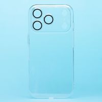Чехол для Apple iPhone 17 Pro пластиковый с закрытой камерой <прозрачный> ― Оптовый PromiseMobile