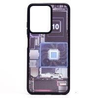 Чехол для Infinix Hot 30i (X669D) пластиковый (рис. 088) <фиолетовый> ― Оптовый PromiseMobile