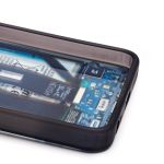 Чехол для Infinix Hot 40i (X6528B) пластиковый (рис. 088) <голубой>
