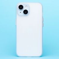 Чехол для Apple iPhone 15 пластиковый рифленый <прозрачный> ― Оптовый PromiseMobile
