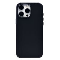 Чехол для Apple iPhone 16 Pro Max пластиковый рифленый <черный> ― Оптовый PromiseMobile