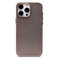Чехол для Apple iPhone 16 Pro Max пластиковый рифленый <титановый> ― Оптовый PromiseMobile