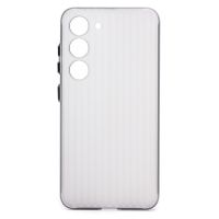 Чехол для Samsung SM-S911B (Galaxy S23) пластиковый рифленый <серый> ― Оптовый PromiseMobile