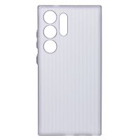 Чехол для Samsung SM-S928B (Galaxy S24 Ultra) пластиковый рифленый <серый> ― Оптовый PromiseMobile