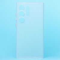 Чехол для Samsung SM-S928B (Galaxy S24 Ultra) пластиковый рифленый <прозрачный> ― Оптовый PromiseMobile