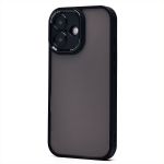 Чехол для Apple iPhone 16 пластиковый с закрытой камерой №2 <черный>