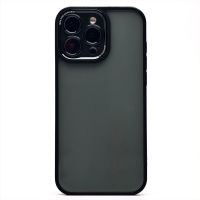 Чехол для Apple iPhone 16 Pro Max пластиковый с закрытой камерой №2 <черный> ― Оптовый PromiseMobile