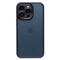 Чехол для Apple iPhone 13 Pro пластиковый с закрытой камерой №2 <черный> ― Оптовый PromiseMobile