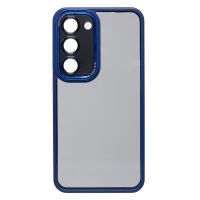 Чехол для Samsung SM-S911B (Galaxy S23) пластиковый с закрытой камерой №2 <синий> ― Оптовый PromiseMobile