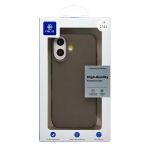 Чехол для Apple iPhone 17 пластиковый Coblue Matte <прозрачно-черный>