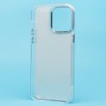 Чехол для Apple iPhone 14 Pro Max силиконовый (рис. 092/кот) <серый>