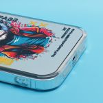 Чехол для Apple iPhone 14 Pro Max силиконовый (рис. 092/кот) <серый>