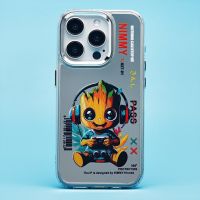Чехол для Apple iPhone 15 Pro силиконовый (рис. 092/груд) <прозрачный> ― Оптовый PromiseMobile