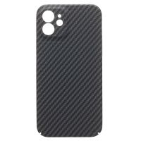 Чехол для Apple iPhone 12 пластиковый с закрытой камерой №3 <черный> ― Оптовый PromiseMobile
