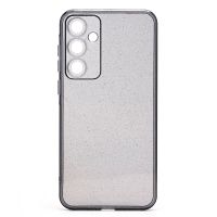 Чехол для Samsung SM-A356E (Galaxy A35 5G) силиконовый с блестками <серо-прозрачный> ― Оптовый PromiseMobile