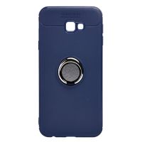 Чехол для Samsung SM-J415F (Galaxy J4 Plus 2018) силиконовый с кольцом №2 <синий> ― Оптовый PromiseMobile