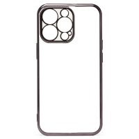 Чехол для Apple iPhone 13 Pro силиконовый Pilot с закрытой камерой <черный> ― Оптовый PromiseMobile